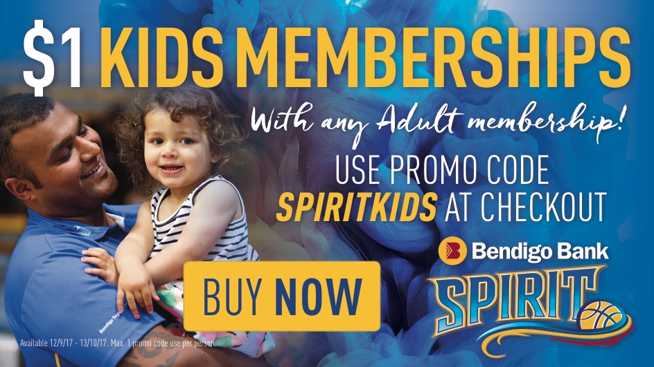 Bendigo Spirit Kids Memberships